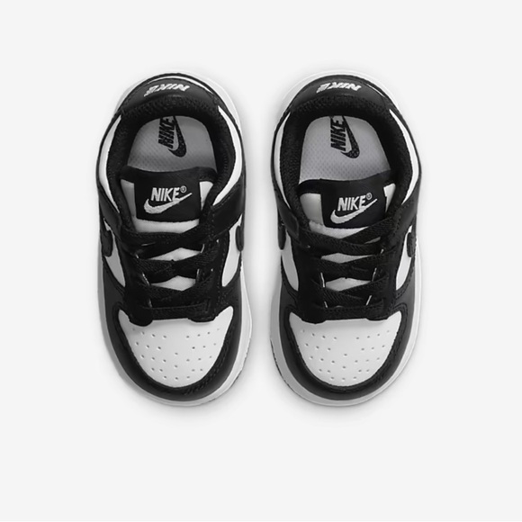 NWT Nike Dunk Low Panda Baby - Picture 4 of 14